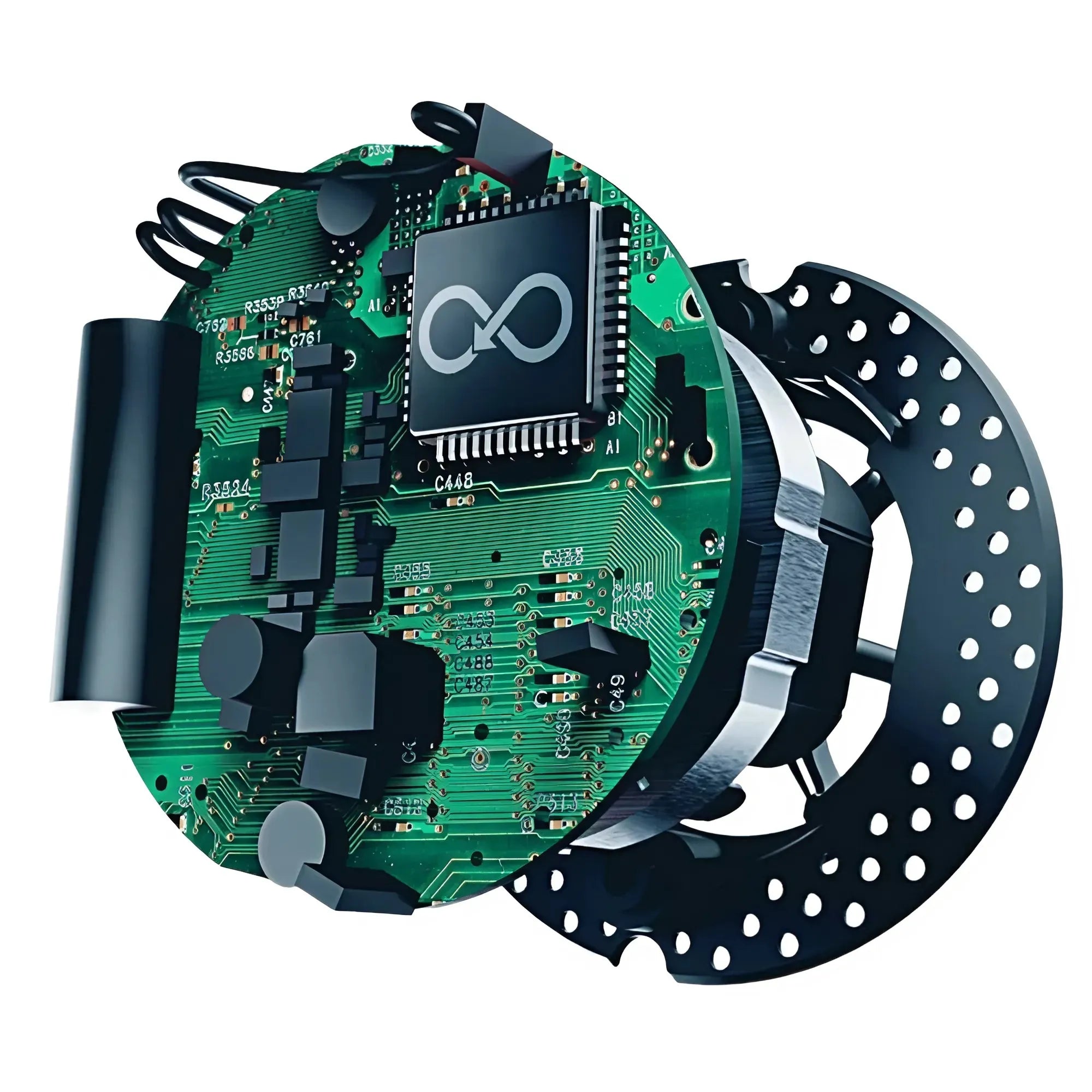 Illustratie van Valera BLDC-motor met 100.000 rpm en levensduur tot 5000 uur voor langdurig gebruik