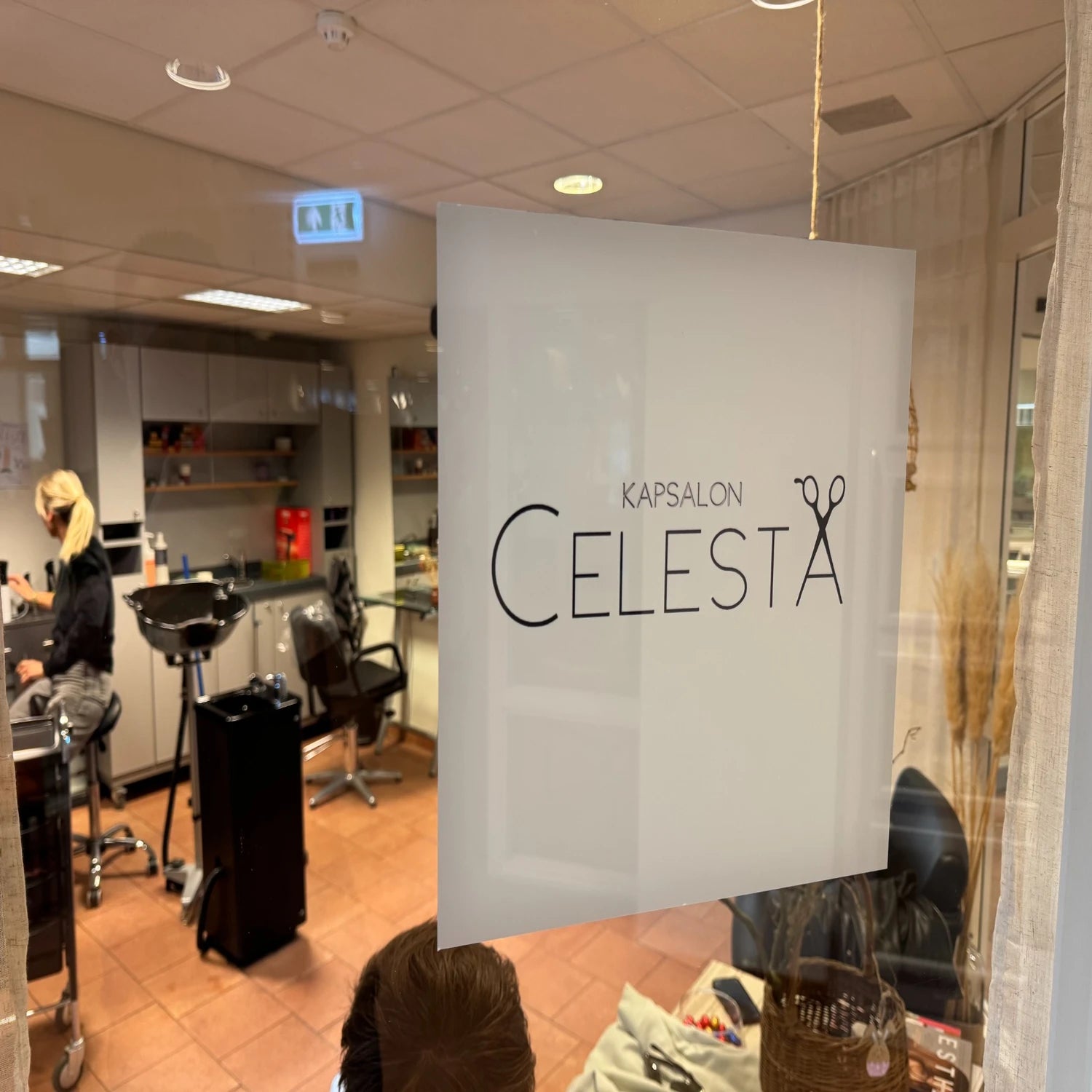 Valera MatrixCare haardroger in gebruik bij Kapsalon Celesta tijdens een professionele styling