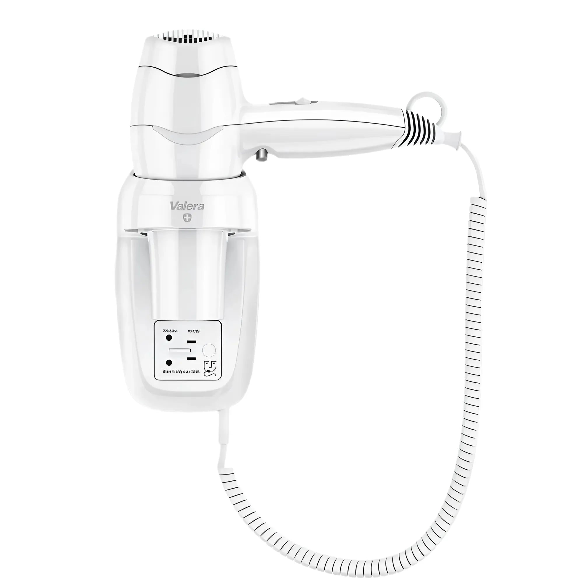 Productafbeelding van Valera Excel 1600W Shaver wandhaardroger, vooraanzicht op witte achtergrond